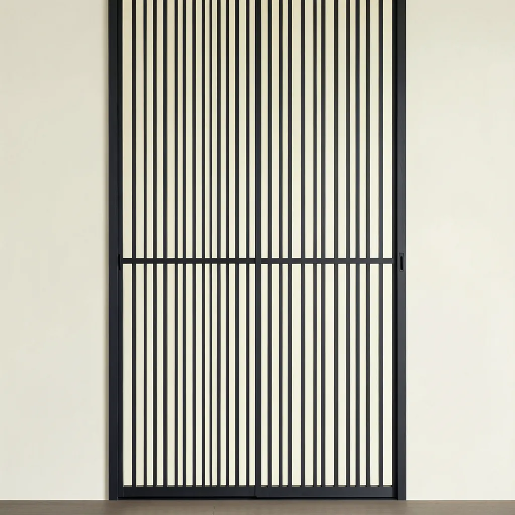 Modern Minimalist Architectural Shoji Vertical rhythmic lines - printable wall art